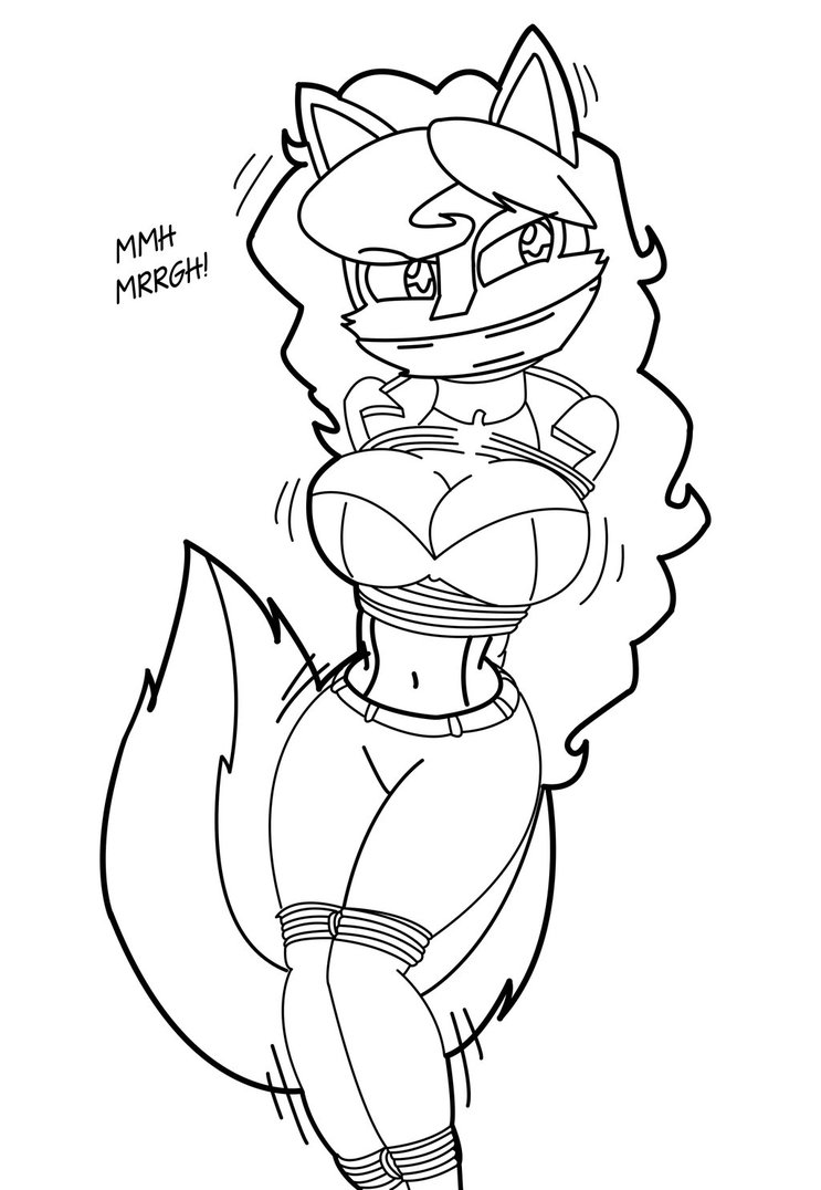 743x1076 Carmelita Fox (Line Drawing Working In Progress) By Ilikethisshit