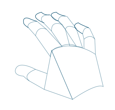 400x381 Drawing Hands With Basic Shapes 12 Hands