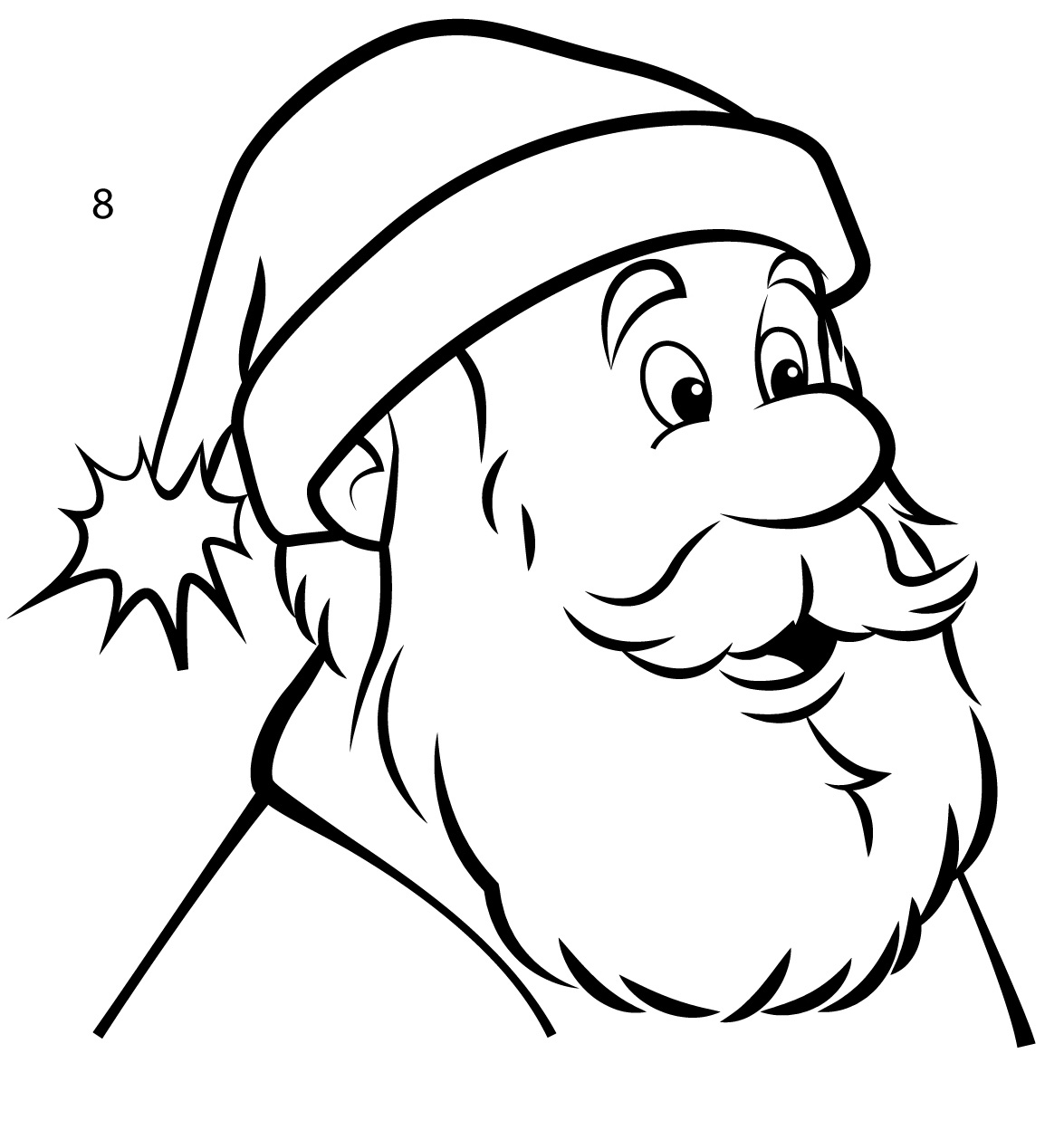 1175x1248 How To Draw Santa Claus In 8 Easy Steps
