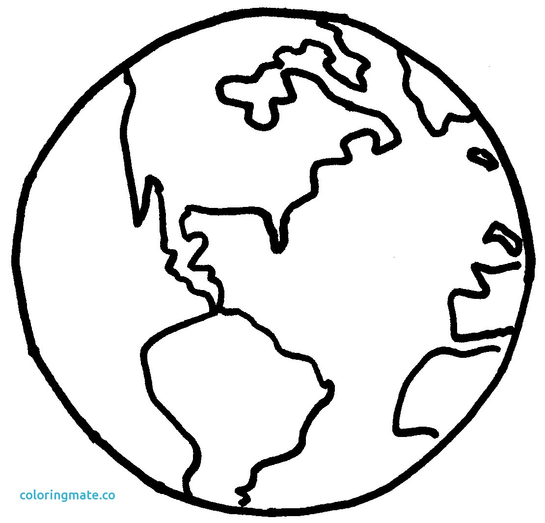 1110x1064 Globe Coloring Page Elegant Best Photos Of Earth Sketch Drawing