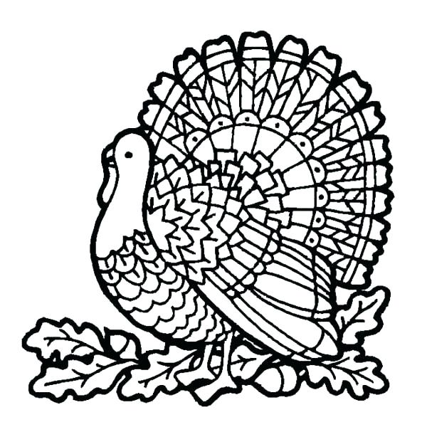 600x600 Happy Thanksgiving Day Coloring Pages Download Free Page Sheets