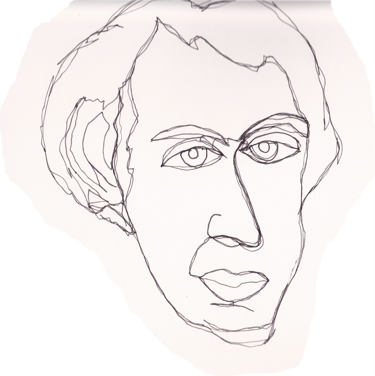 1595x1600 Animation Arts One Line Portraits