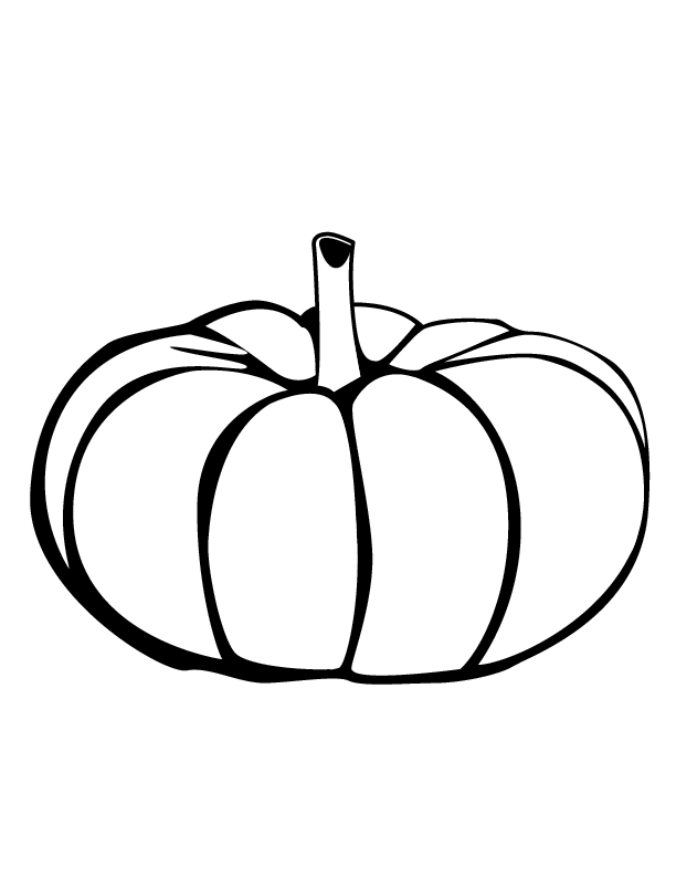 612x792 Free Printable Pumpkin Coloring Pages For Kids