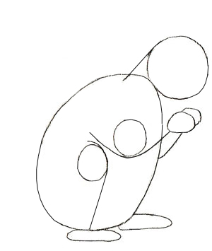 300x355 How To Draw A Squirrel