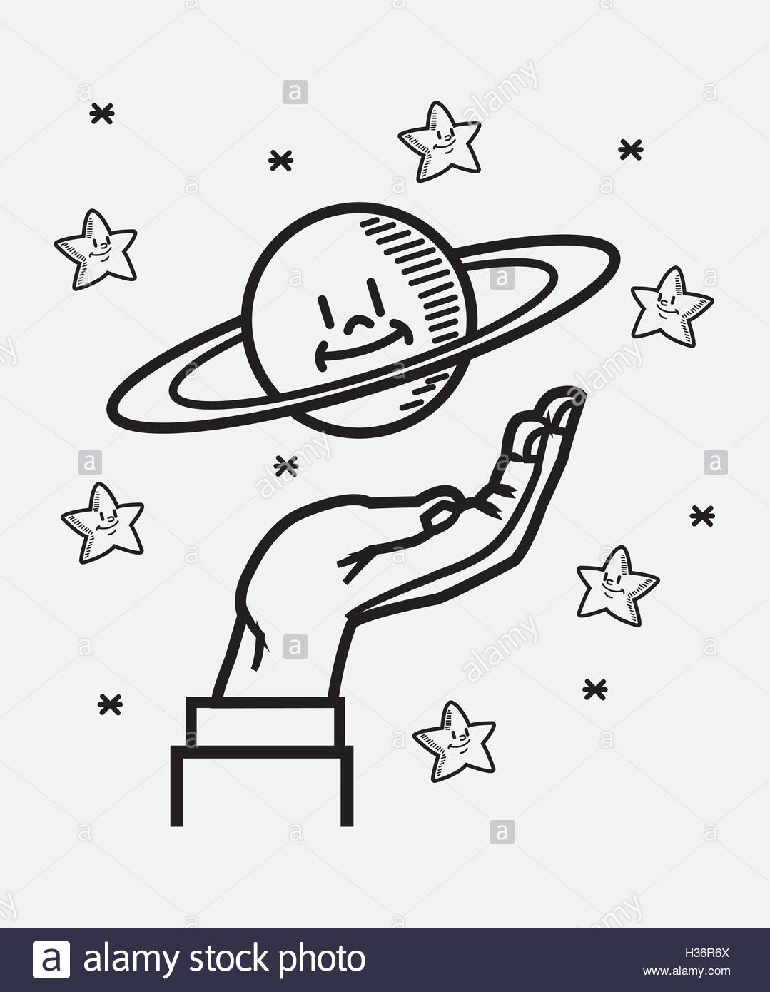 1079x1390 Space Stars Doodle Drawing Image Stock Vector Art Amp Illustration