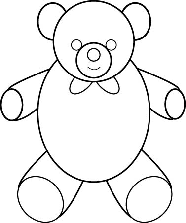 Line Drawing Teddy Bear at GetDrawings | Free download