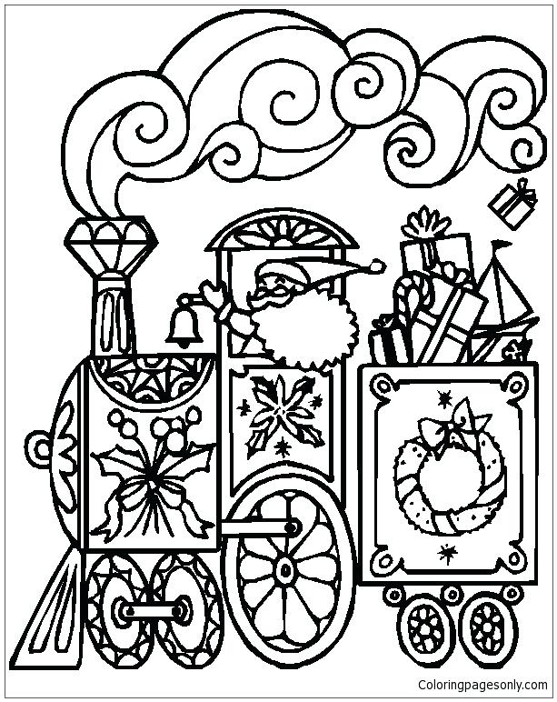 613x772 Train Coloring Pages Free Train Coloring Pages Coloring Page Park