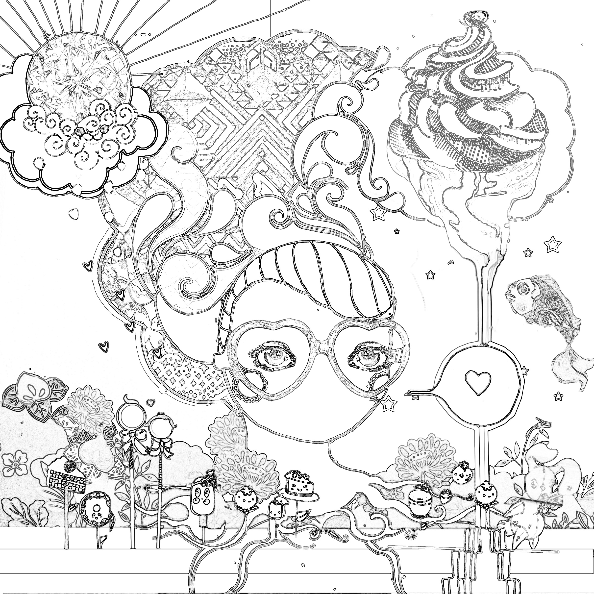 2400x2400 How To Make A Muralpart 5 Transferring The Image Doublefresh'S