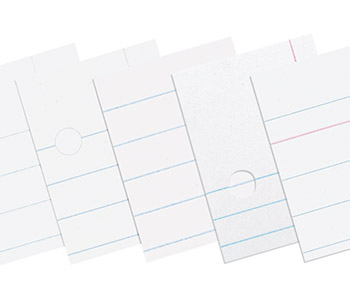 350x300 Ruled Papers