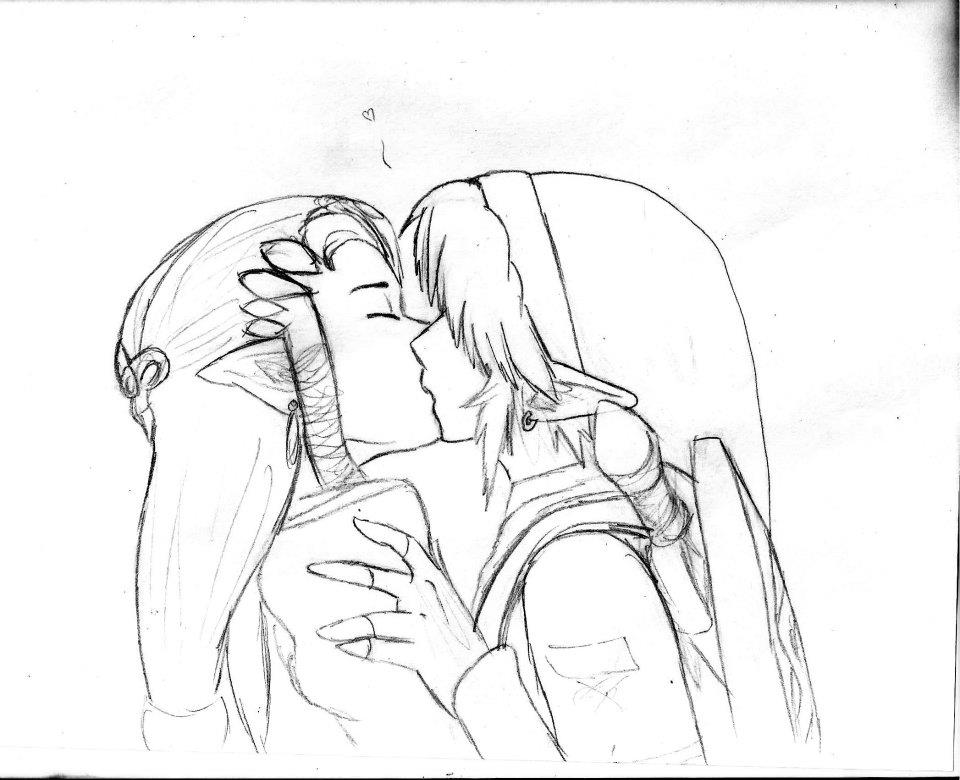 960x780 Link X Zelda By Msjeqayladino