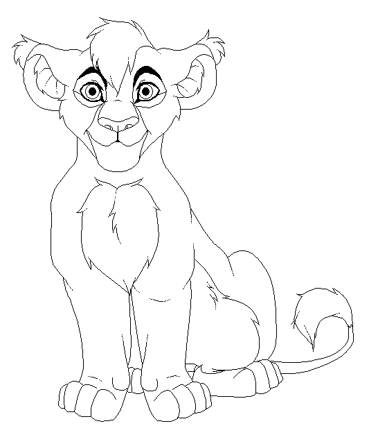 533x627 Base Male Lion Cub By Kimster890