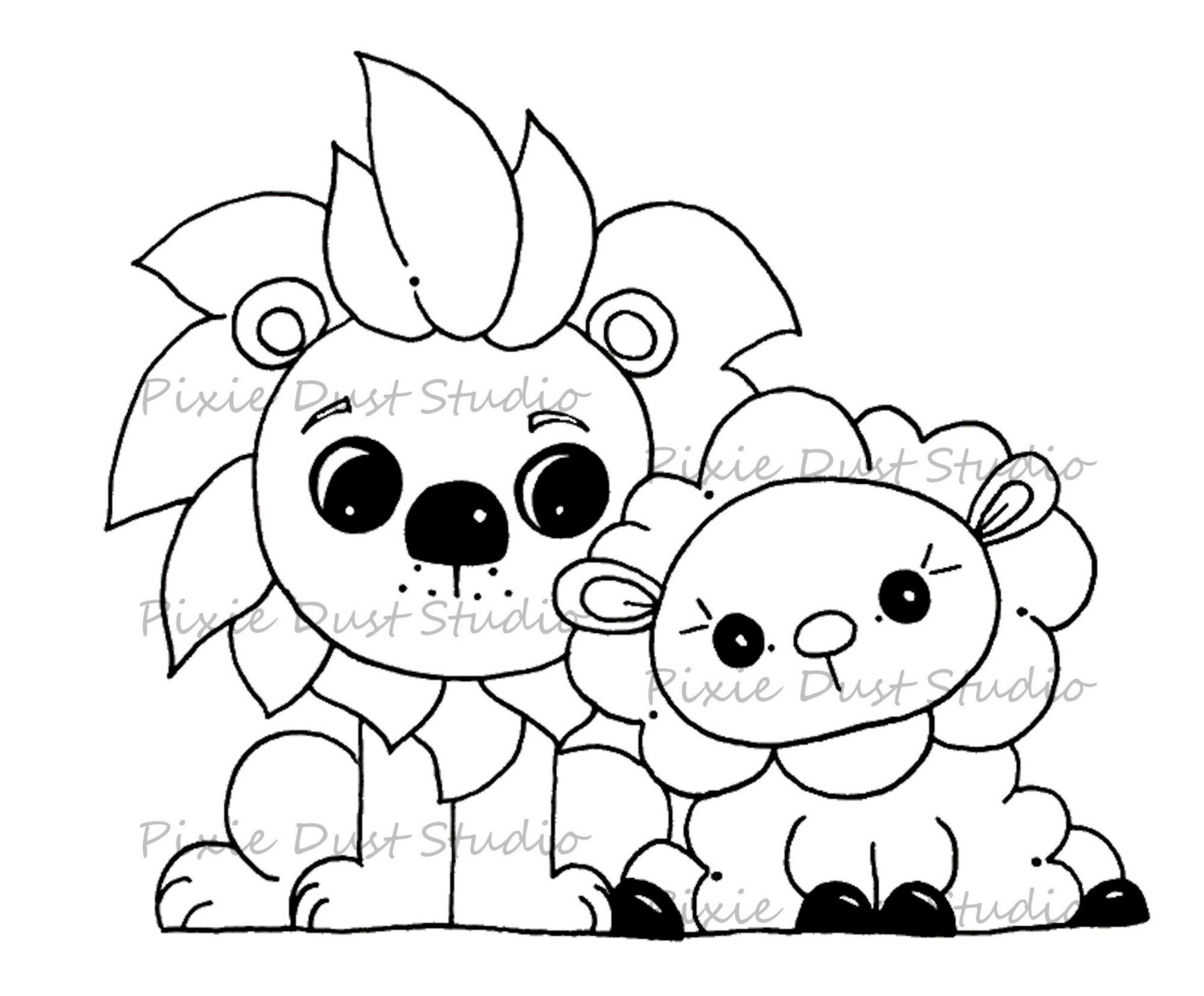1500x1241 Lamb Coloring Pages