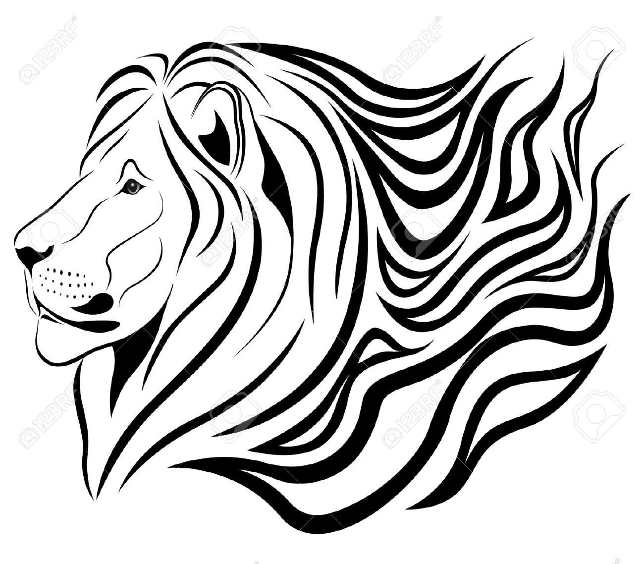 1300x1138 82 Famous Lion Tattoo Design Amp Sketches