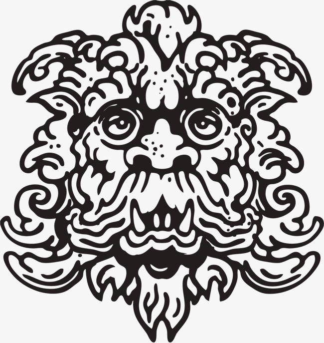 650x687 Sketch Lion Head, Cartoon Hand Drawing, Cartoon Animal Png Image