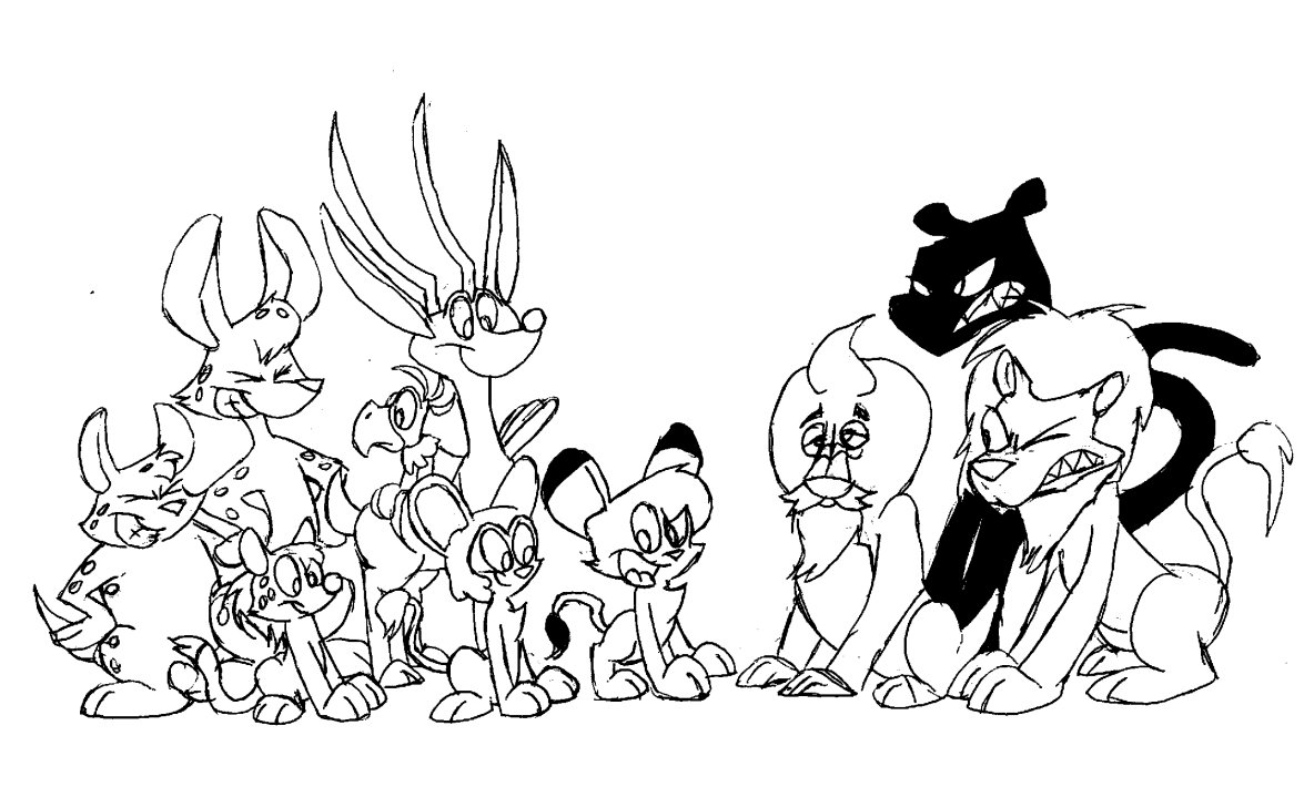 1175x710 Kimba The White Lion Cast By Battybuddy