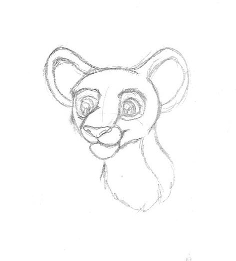 472x520 Free Lion King Sketch