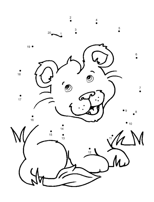 650x850 Lion Template