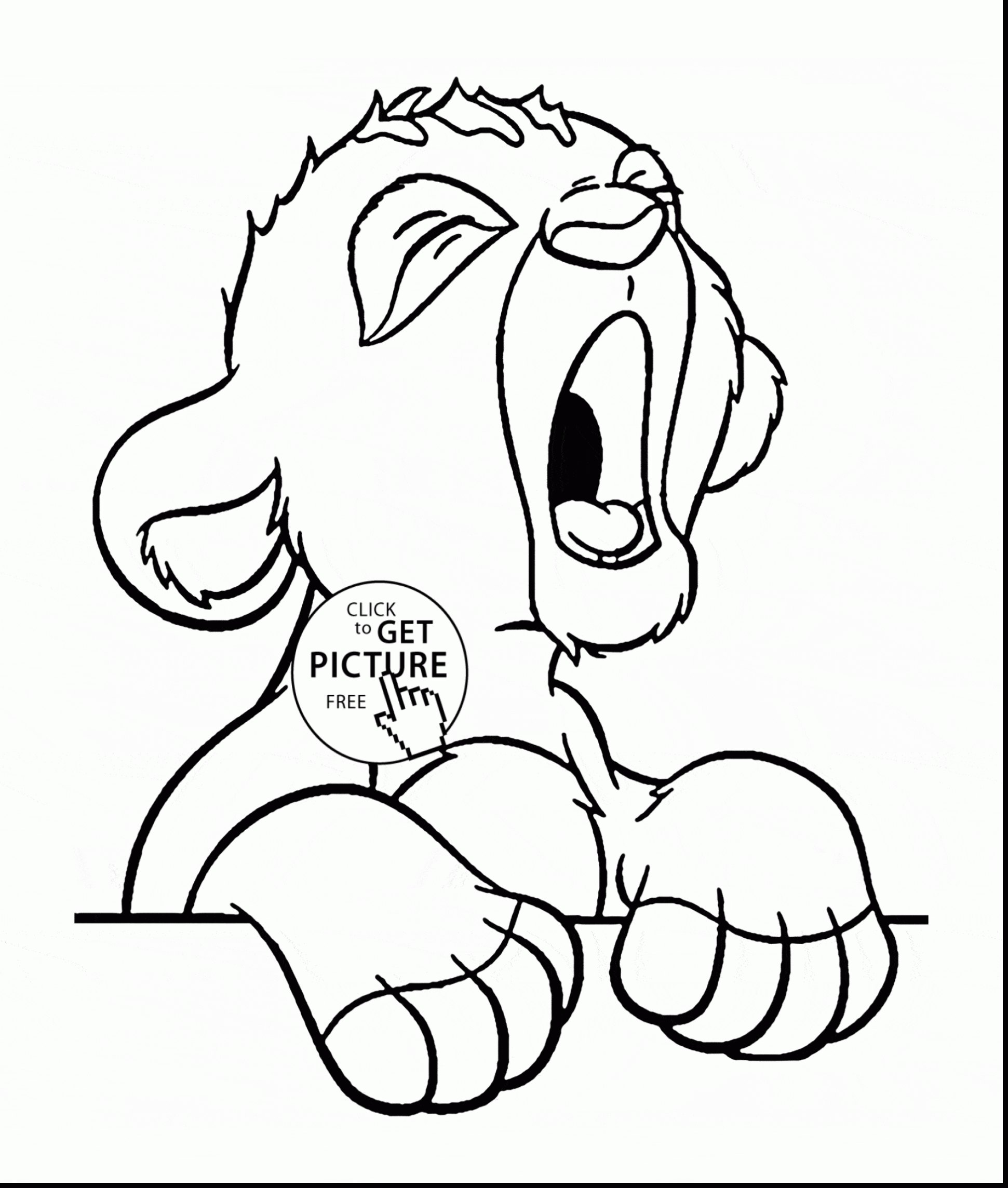 1941x2288 Magnificent Black And White Lion Cub Clip Art With Simba Coloring