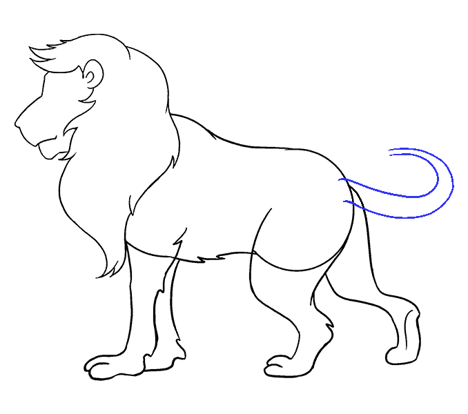 Lion Cub Drawing Easy at GetDrawings | Free download