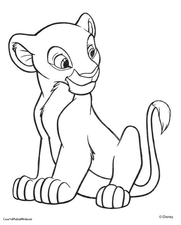 600x744 Coloring Pages Draw A Lion Easy To Color Coolage