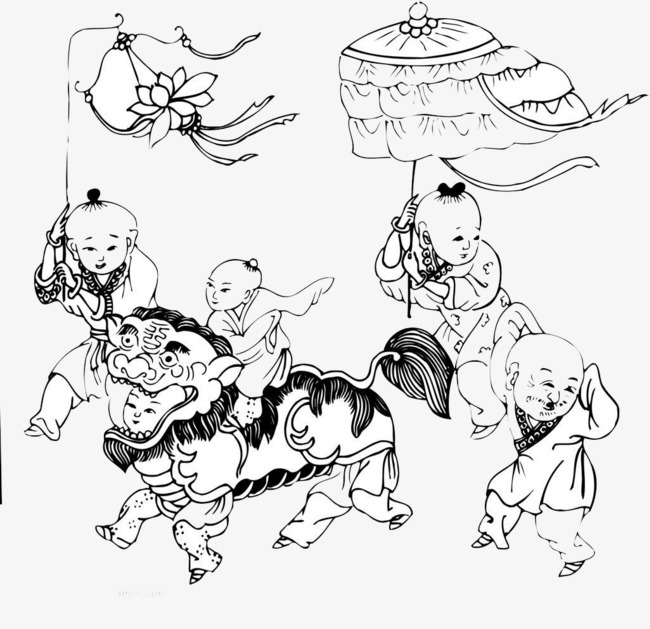 650x629 Fuwa Lion Dance, Lucky Doll, Lion Dance, Happy Png Image For Free