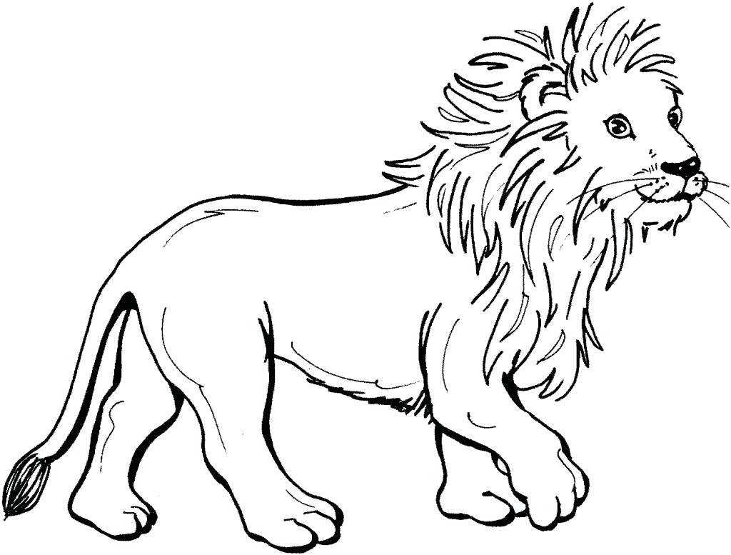1024x777 Daniel And Two Lions In The Den Coloring Page Pages Thanksgiving