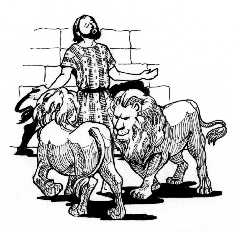 750x742 Daniel In The Lion's Den Saint Mary's Press