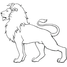 230x230 Coloring Pages Lion Printable To Funny Print Paint Printable