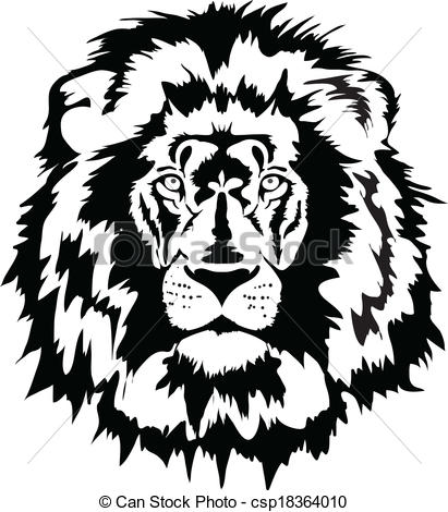411x470 Lion Head Clipart Black And White