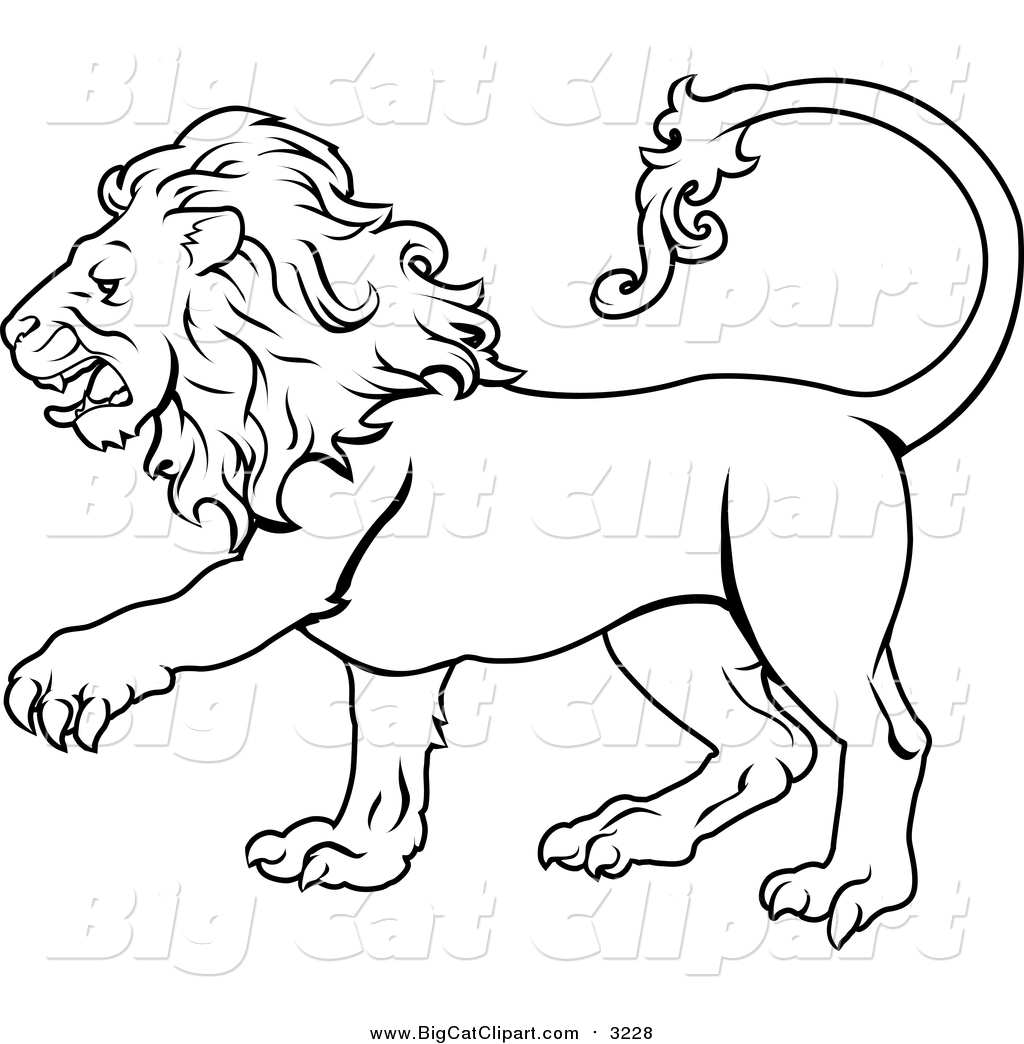 1024x1044 Royalty Free Black And White Stock Big Cat Designs