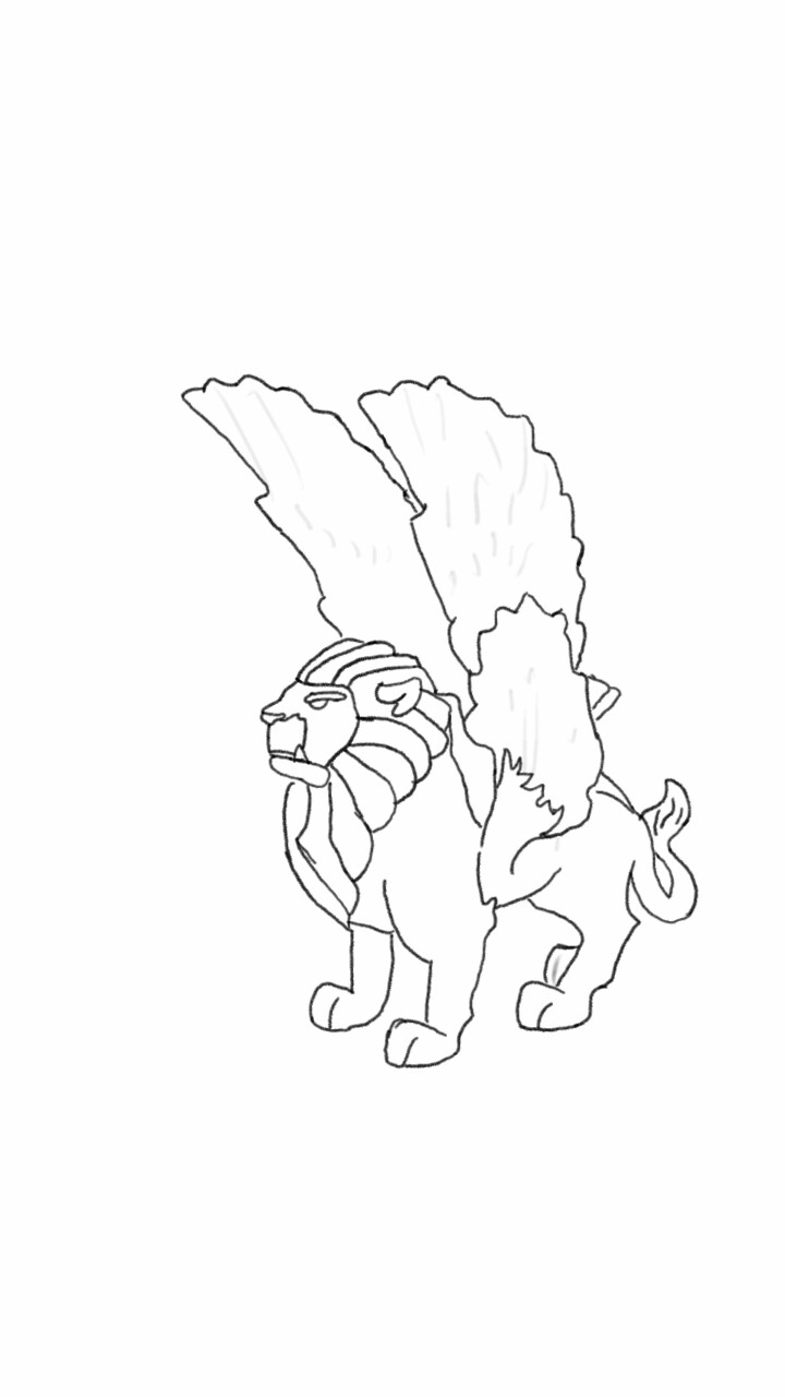 720x1280 Imaginext Lion Drawing Drawing Animals 2 Lion
