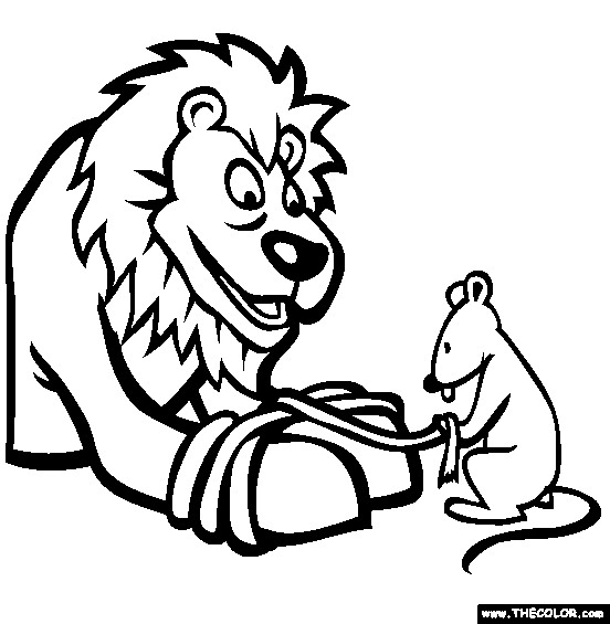 552x565 Aesop's Fables Online Coloring Pages Drawings Colored By