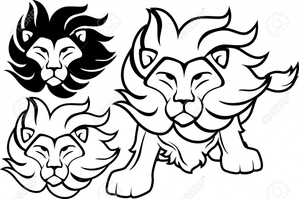 1024x682 Lion Clipart Easy