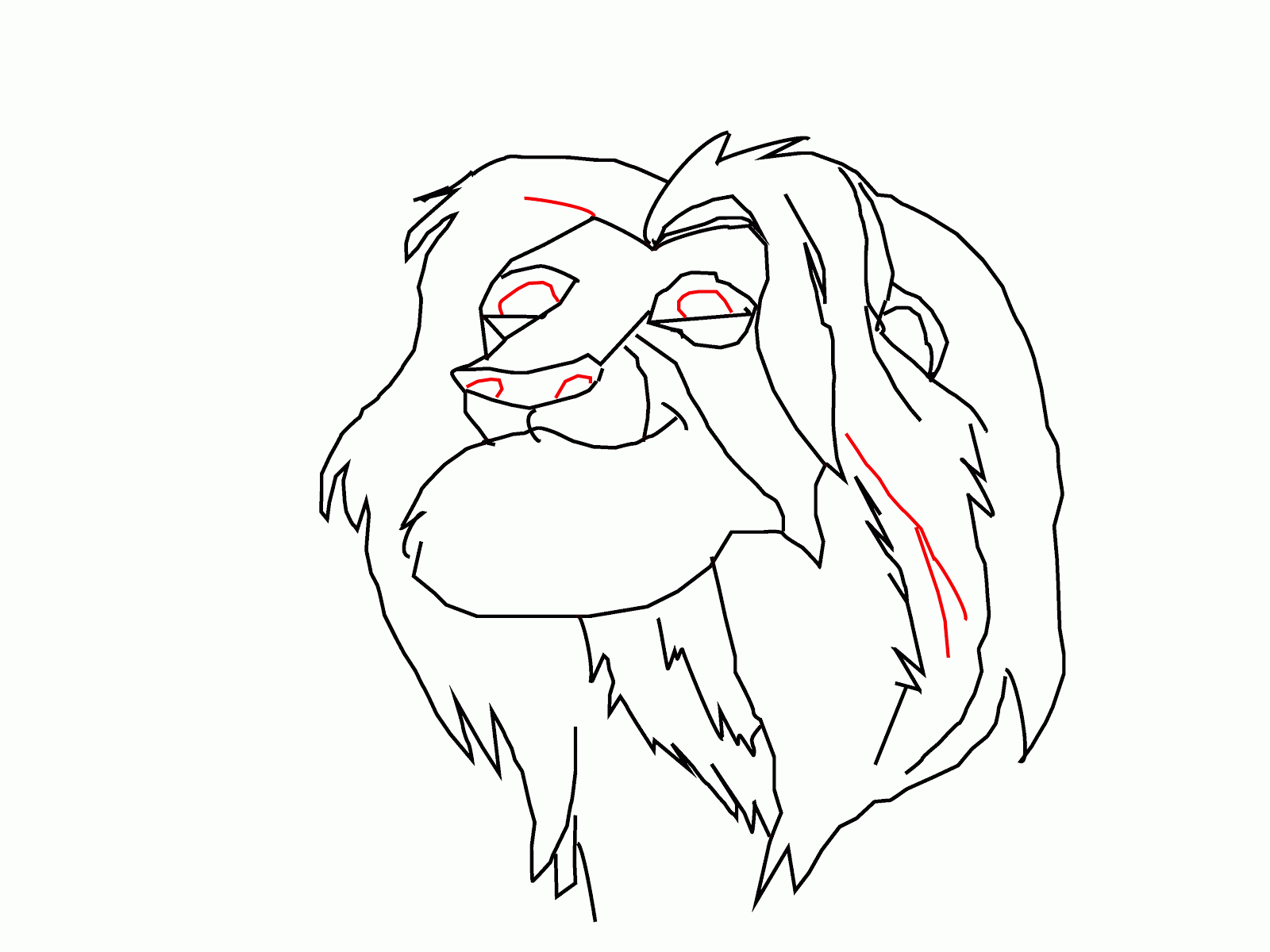 1600x1200 How To Draw Step By Step With Rc How To Draw Adult Simba