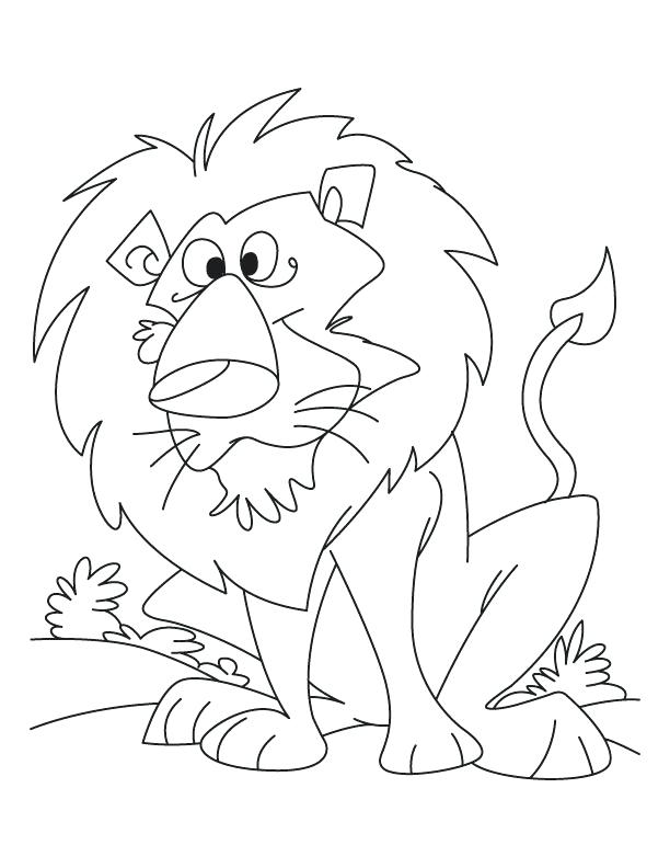 612x792 Free Printable Mountain Lion Coloring Pages Full Size Of Simple