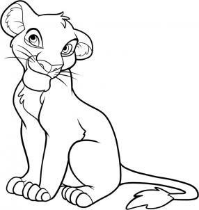 286x302 How To Draw How To Draw Simba, Lion King