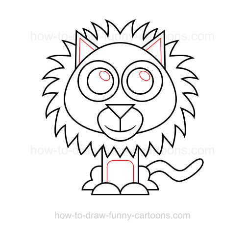 500x471 To Draw A Lion