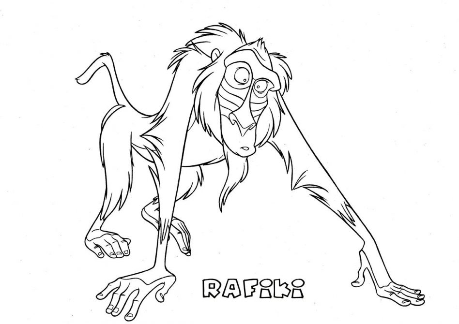 948x670 The Lion King Coloring Pages With Wallpaper Wide
