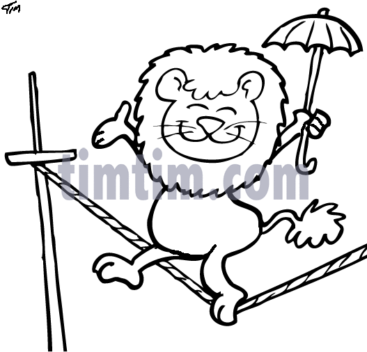 527x506 Free Drawing Of Circus Lion Bw From The Category Movies Amp Magic