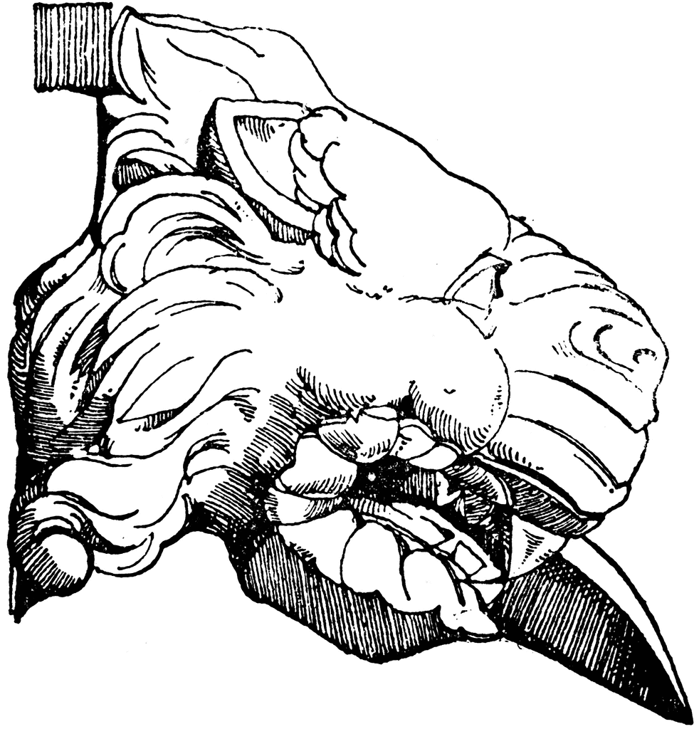 982x1024 Gargoyle Clipart Easy