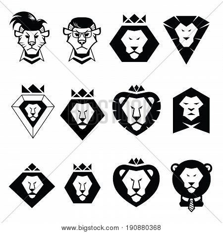 450x470 Lion Head Logo Vector, Lion King Vector Amp Photo Bigstock