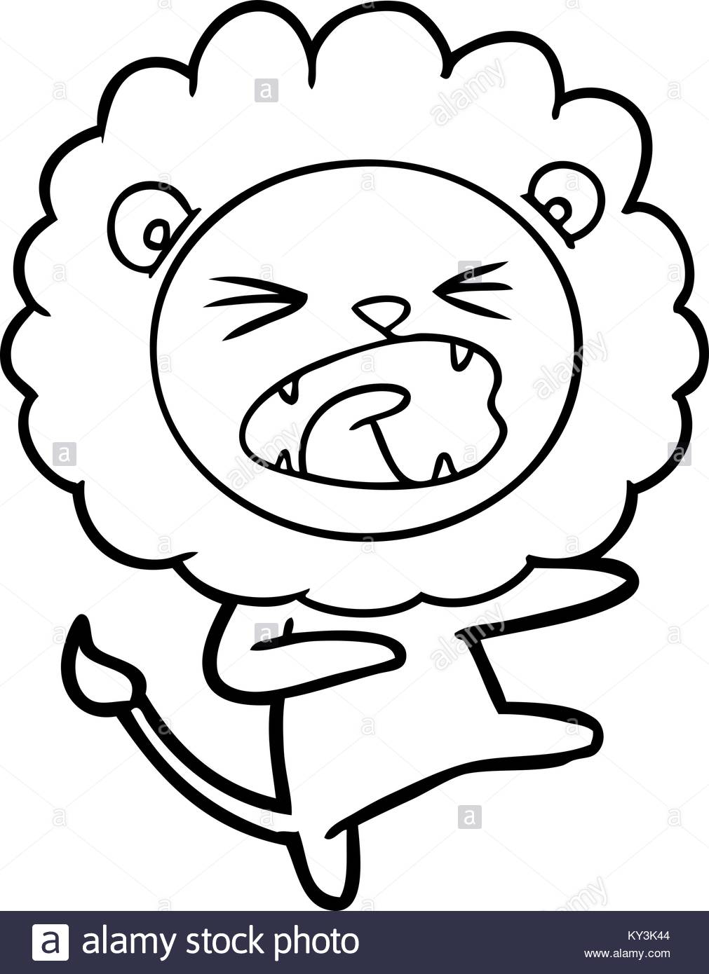 1011x1390 Angry Lion Drawing Stock Photos Amp Angry Lion Drawing Stock Images
