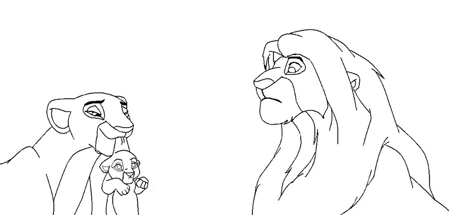 900x431 Lion Family Base By Digitamerkodi