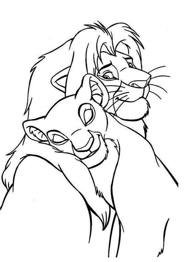 600x842 Lion King Love Drawings Bear Drawings
