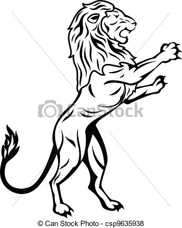 376x470 Lion Roaring Drawing Clipart Panda