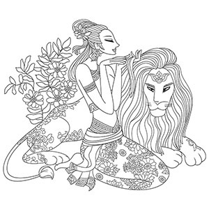 300x300 Free Printable Coloring Pages For Girls