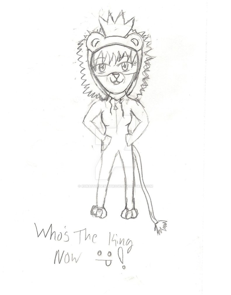 791x1011 Chibi Lion Girl By Rukaithedesertrose