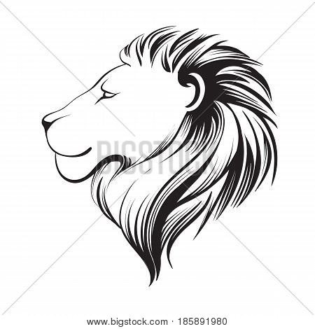 450x470 Isolated Lions Head Stylized Line Vector Amp Photo Bigstock