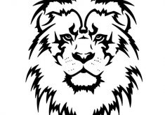 235x165 Download Lion Tattoo Black And White