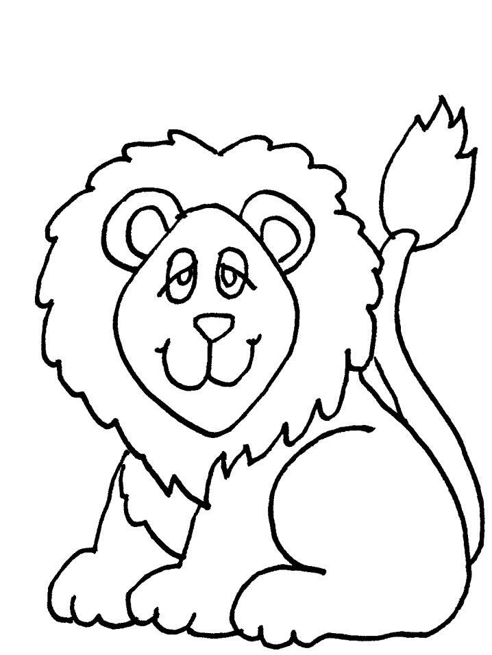 718x957 Impressive Coloring Pages Of Lions Kids Design